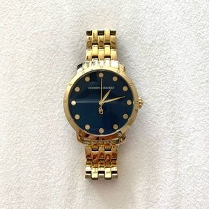 Dooney & Bourke gold watch